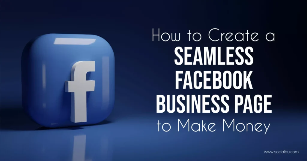 Create a Facebook Page,